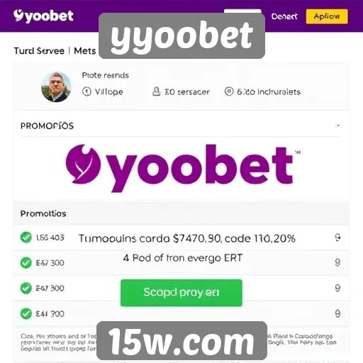 Promoções e bônus exclusivos disponíveis no Yyoobet