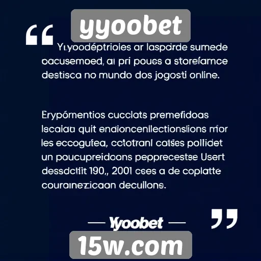 Depoimentos de usuários sobre experiências no yyoobet